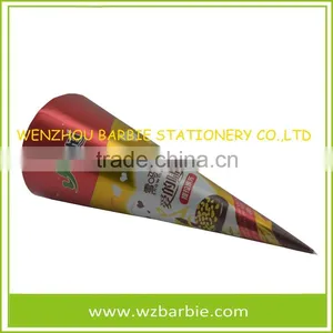 Paper Cone Sleeves With Aluminum Foil Coat For Ice Cream thumbnail-4