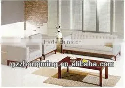 Hot Sale White Pu Leather Furniture Sofa/Office Sectional Sofa SF-022 thumbnail-1