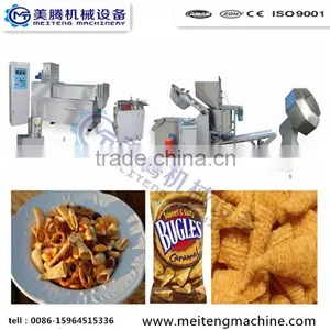 Fried Snack Food 3D Buggle Flour Chips Machine thumbnail-3