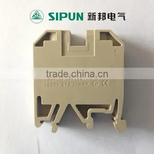 SEK-10 Brass Screw Din Rail Terminal Block thumbnail-3