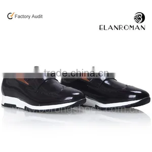 New Mens Casual Leather Shoes Pure Leather Shoes Wholesale Cheap Price thumbnail-1