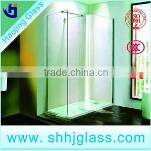 6mm Half Glass Shower Doors Simple Shower Screen thumbnail-3