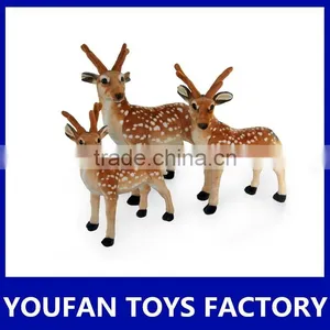 Soft Stuffed Animal Plush Stand Deer Toy thumbnail-1