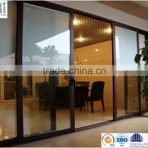 Top Sale Aluminium Alloy,thermal Break Aluminum Sliding Door With Grill Design thumbnail-1