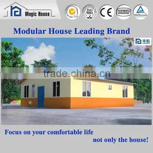 Well Designed Fireproof Foamed Cement Sandwich Panel Modular Kit House thumbnail-1