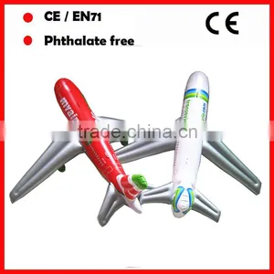 Pvc Big Inflatable Airplane Models With Custom Printing thumbnail-1