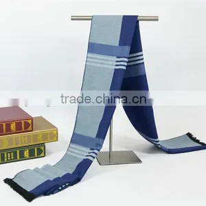 Wholesale Men Custom Made Palid Cotton Winter Scarf thumbnail-3