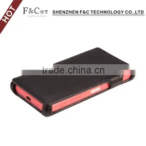 Cheap Leather Phone Cases Flip Cover For Sony Z5 With Cheap Price And High Quality thumbnail-2
