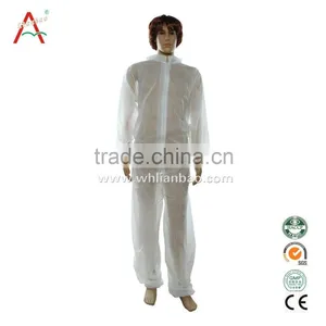 Disposable Nonwoven Doctor Medical White Lab Coat thumbnail-6