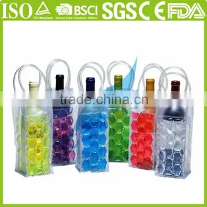 High Quality Single Wine Bottle Cooler Collapsible Wine Freezer Bag thumbnail-2