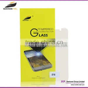 [Somostel] For HTC Desire 516 Tempered Glass 9H 0.3mm Explosion Proof Anti Shatter Premium Screen Protector LCD Film thumbnail-1