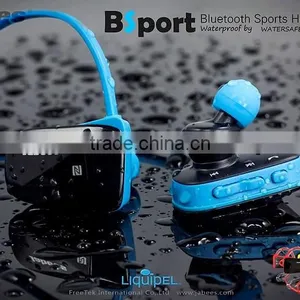 Fashion Stereo Sport Wireless Bluetooth Headset Waterproof Wireless Headphone Earphone MP3 Music Player thumbnail-4