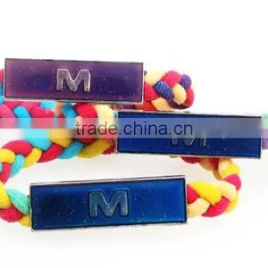 2016 Fashion Rope Bracelet Custom Multi Color Safe M Charm Bracelets thumbnail-5