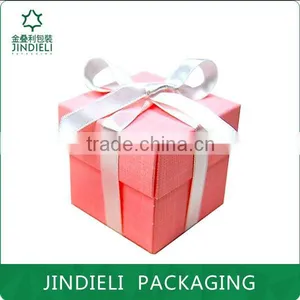 Pink Popular Decorative Fancy Paper Packaging Gift Box thumbnail-1