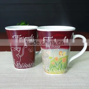 Retro Personality Ceramic Cup Cutomized Color Changing Ceramic Cup thumbnail-3