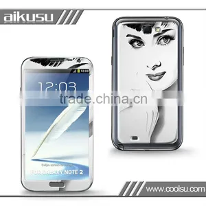 so Cool!! Galaxy Note 2 Cover Sticker With ce Rohs thumbnail-1