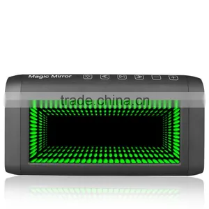 Hot Sale Unique Magic Mirror 3D LED Bluetooth Speaker thumbnail-1