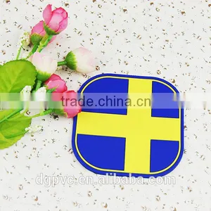 Factory Custom 2015 Hot Sell Soft PVC Beer Cup Mat thumbnail-1