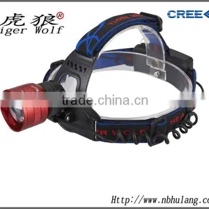 Led Headlamp High Quality Led Aluminum Headlight Rechargeable LED Headlamp thumbnail-1