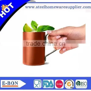 High Quality Anodized Aluminum Moscow Mule Copper Solid Mug thumbnail-2