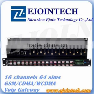 Best Softswitch 2014 Ejointech 16 Ports 64 Sim Cards VOIP Gsm Gateway thumbnail-1