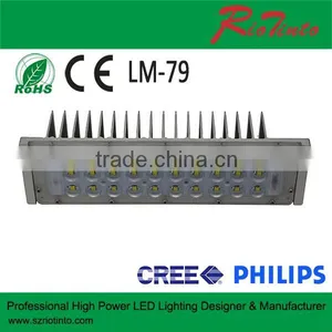 Ip65 Water Proof High Lumen Output CE & RoHs Adjustable Angle 130lm/w Aluminium Street Light Module thumbnail-3