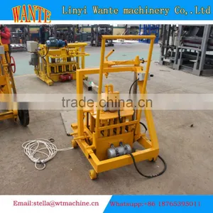 QT40-3C Brick Molding Machine Processing Bloquera Semi Automatica thumbnail-1