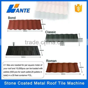 Natural Colorful Bond Tile Stone Coated Metal Roofing Materials,Roofing thumbnail-4
