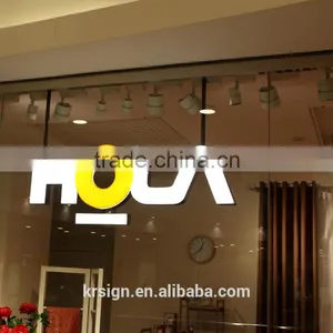 Metal Acrylic Custom Frontlit Led Channel Letter Signs, Alphabet Letter or Company Logo Business Sign, Able to Put on Side thumbnail-6