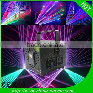 Fly Case dj Lighting 2000mw 2w Rgb Full Color Animation Laser Light thumbnail-1