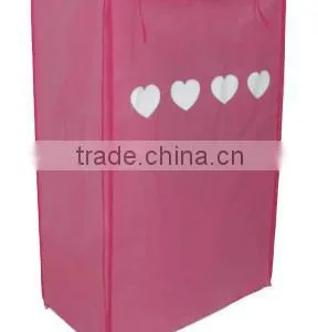 HEART SHAPE PETTERN CHEAP WARDROBE CLOSET FOR CHILDREN BEDROOM thumbnail-1