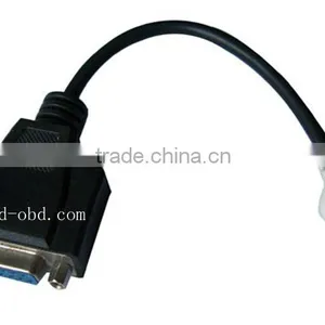 OBD2 Cable OBD2 Interface DB15PF to 2PM for Citroen thumbnail-1