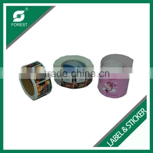 HIGH QUALITY PRINT CHEAP BARCODE STICKERS GLOSSY LAMINATED PAPER LABEL BEST SALE thumbnail-5