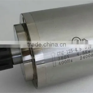 Toauto 24000rpm 4.5kw Electric Spindle Motor GDZ125-4.5 for Cnc Engraving Machine thumbnail-2