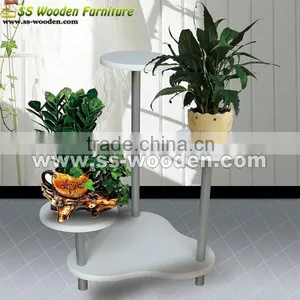 Home Decorative White Large Wooden Planters FS-4343725 thumbnail-1