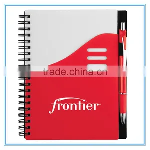 PP Note Book With Pen,promotion Cheap Notebook, Custom Bulk Notebooks thumbnail-5