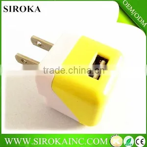Wholesale Mini Usb Wall Charger ac Charger 1a Oem Dual Usb Wall Charger for Samsung Galaxy thumbnail-4