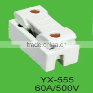 Porcelain/Ceramic Plug-in Blade Fuse Holder 60A 500V thumbnail-1