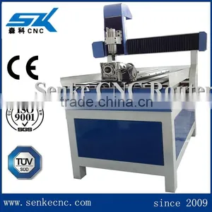 China Hot Sale Small Metal Engraving Machine 6040 4 Axis Cnc Router thumbnail-1