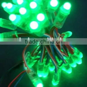 12mm WS2811 Waterproof IP68 Smart Led Module Pixel Light;DC5V Input;full Color;50pcs a String;round Shape thumbnail-3