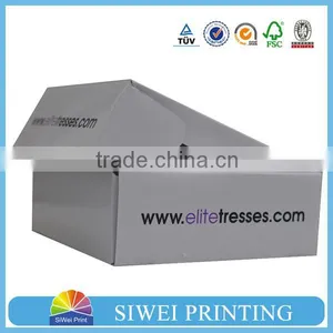 Top Popular Logo Printing Customized Recylable Printing Folding Box in Packaging Box With Ribbon ,magnetic Closure thumbnail-3
