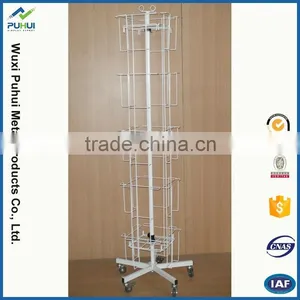 Trade Assurance Newspaper Metal Wire Newspaper Display Rack thumbnail-2