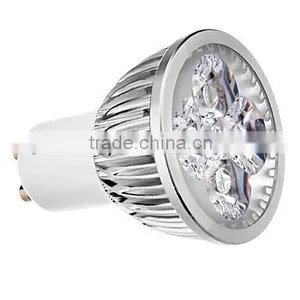 GU10 4W 3000K Warm White Light LED Dimmable Spot Bulb (220V) thumbnail-1