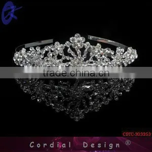 2013 Latest Design Pageant Tiara Crown For Party thumbnail-1