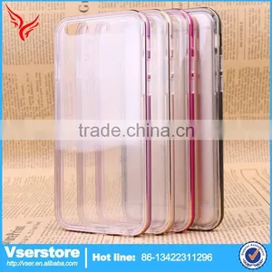 Ultra-thin Tpu Cover With Bumper Frame Case for Iphone6 Phone Back Cover for Iphone Mobile Back Cover Quality Choice thumbnail-3