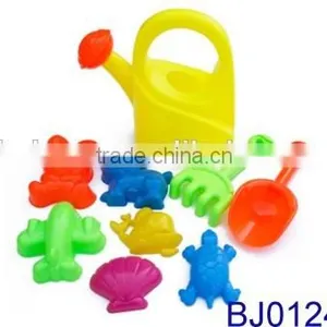 New Hot Selling Kids Toy Funny Plastic Beach Toy With Barrow and Shape Mold thumbnail-6