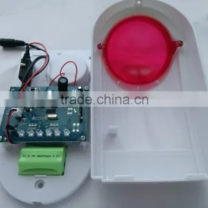 Wireless Outdoor Siren Tamper Alarm Wireless Siren With Strobe Light Combined Strobe Light Electronic Siren Alarm SL-350W thumbnail-3