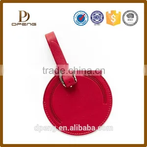 Factory Multi Color Custom Aeroplane Luggage Tag PU Leather Luggage Tag thumbnail-1