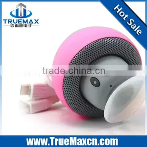 2016 Top Selling Fashion Gift Mini Portable Mushrooms Sucker Speakers Waterproof Wireless Bluetooth Speaker For Cellphone thumbnail-3