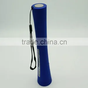 JF Bulk Sale 2 in 1 Magnetic Portable Emergency ABS 10 LED Torch Plastic Flashlight 10+1W LED Work Torch thumbnail-1